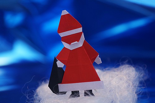 Origami Santa Claus by Sergei Afonkin on giladorigami.com