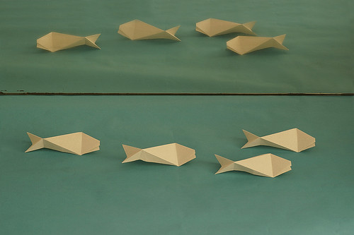 Origami Fish - hsiF by Herman van Goubergen on giladorigami.com