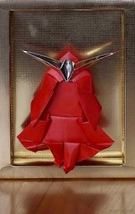 Origami Samurai armor by Kunihiko Kasahara on giladorigami.com