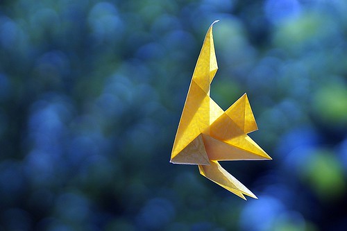 Origami Angelfish by Kashiwamura Takuro on giladorigami.com
