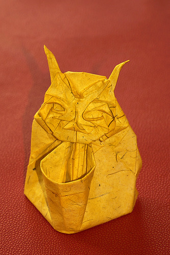 Origami Hannya by Kawai Toyoaki on giladorigami.com