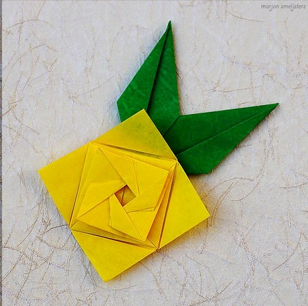 Origami Rose by Jason Ku on giladorigami.com