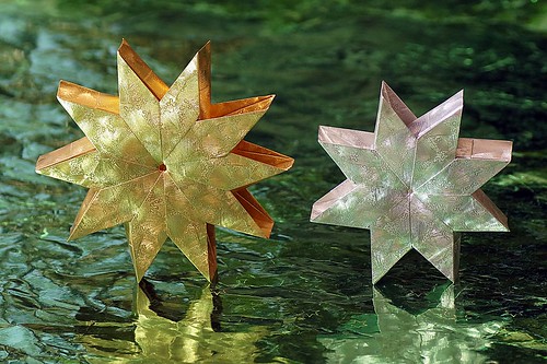 Origami Noria star by Aldo Marcell on giladorigami.com
