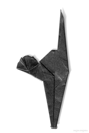 Origami Cat by Fred Rohm on giladorigami.com