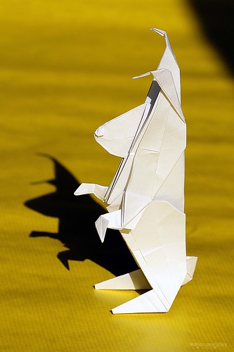 Origami Rabbit by Fred Rohm on giladorigami.com