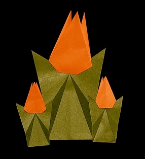 Origami Tulip by Sumida Noriko on giladorigami.com
