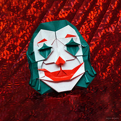 Origami Joker by Yoo Tae Yong on giladorigami.com