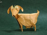 Origami Goat by Fernando Gilgado Gomez on giladorigami.com
