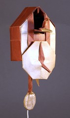 Origami Cuckoo clock by Robert J. Lang on giladorigami.com
