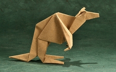 Origami Kangaroo by Robert J. Lang on giladorigami.com