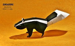 Origami Skunk by Robert J. Lang on giladorigami.com