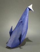 Origami Blue whale by Gerard Ty Sovann on giladorigami.com