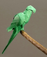 Origami Parrot by Nicolas Terry on giladorigami.com