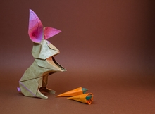 Origami Rabbit by Andrey Ermakov on giladorigami.com