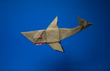 Origami Shark by Fernando Gilgado Gomez on giladorigami.com