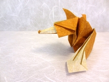 Origami Fox by Sebastien Limet (Sebl) on giladorigami.com