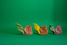 Origami Snail by Sergio Spinolo on giladorigami.com