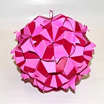 Origami Dimple modular with curls by Meenakshi Mukerji on giladorigami.com