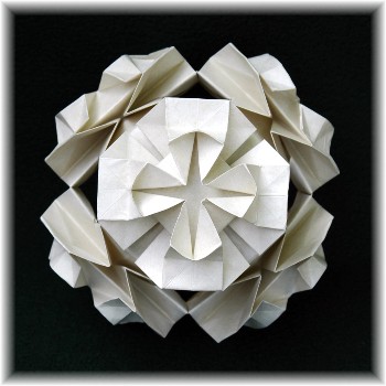 Origami Flower Cube 4 by Meenakshi Mukerji on giladorigami.com