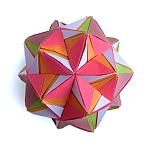 Origami Helica Kusudama by Ekaterina Lukasheva on giladorigami.com