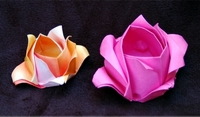 Origami Rose - not Kawasaki by Jeremy Shafer on giladorigami.com