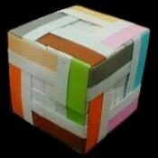 Origami Thatch cube by Meenakshi Mukerji on giladorigami.com