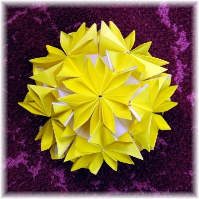 Origami Dahlia by Tanya Vysochina on giladorigami.com