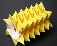Origami Star spring by Fujimoto Shuzo on giladorigami.com