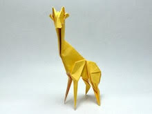 Origami Giraffe by Ryo Aoki on giladorigami.com