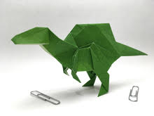 Origami Spinosaurus by Ryo Aoki on giladorigami.com