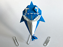 Origami Baby shark by 1ctzA8jm0N2 on giladorigami.com