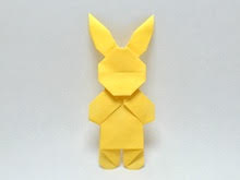 Origami Rabbit by Thea Clift on giladorigami.com
