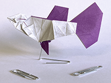 Origami Guppy by Ikuno Riku on giladorigami.com