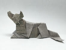 Origami Wolf by Gen Hagiwara on giladorigami.com