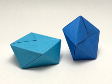 Origami Jewel box by Jun Maekawa and Akira Ilno on giladorigami.com