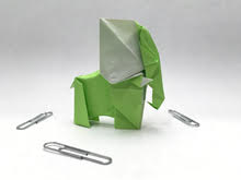 Origami African elephant by Seo Won Seon (Redpaper) on giladorigami.com