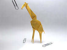 Origami Giraffe by Sakai Eiji on giladorigami.com