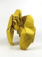 Origami Gorilla by Nguyen Hung Cuong on giladorigami.com