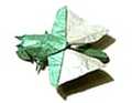 Origami Locust by Lionel Albertino on giladorigami.com
