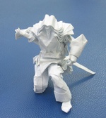 Origami Swordsman by Hoang Trung Thanh (Kiminha) on giladorigami.com