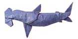 Origami Hammerhead shark by Daniel Robinson on giladorigami.com