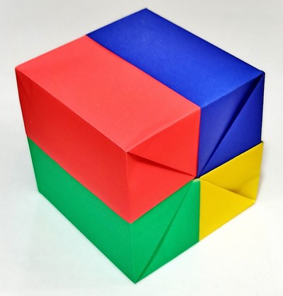 Origami Cube by Yossi Nir on giladorigami.com