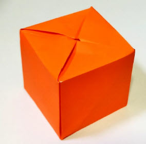 Origami Cube by Yossi Nir on giladorigami.com