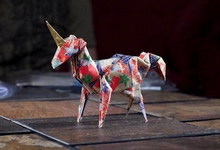 Origami Unicorn by Patricia Crawford on giladorigami.com