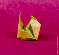 Origami Duck - diving by J.C. Nolan on giladorigami.com