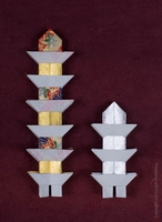 Origami Chinese Pagoda Bookmark by Traditional on giladorigami.com