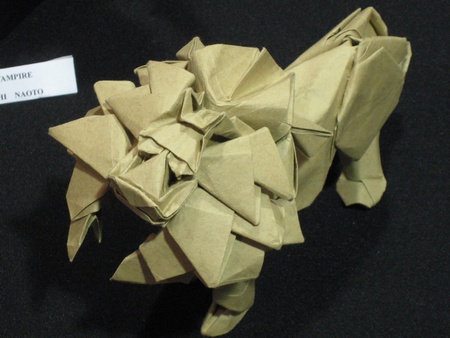 Origami Lion by Horiguchi Naoto on giladorigami.com