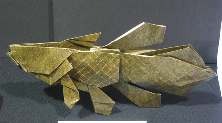 Origami Coelacanth by Kakami Hitoshi on giladorigami.com