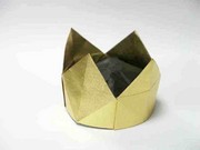 Origami Crown by Francisco Javier Caboblanco on giladorigami.com