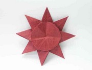 Origami Sun by Juan Lopez Figueroa on giladorigami.com